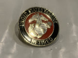 United States Marine Retired Lapel Hat Pin DA
