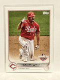 #144 Mike Moustakas Cincinnati Reds 2022 Topps Opening Day Baseball Card
