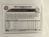 #203 Isiah Kiner-Falefa Texas Rangers 2022 Topps Opening Day Baseball Card