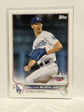 #175 Walker Buehler Los Angeles Dodgers 2022 Topps Opening Day Baseball Card