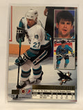 #193 Todd Elik San Jose Sharks 1994-95 Fleer Ultra Hockey Card