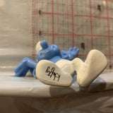 Hefty Smurf peyo 2013 Mcdonalds Smurfs Toy Figure Action Figure AA1