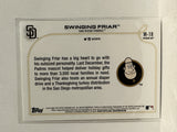 #M-18 Swinging Friar San Diego Padres 2022 Topps Opening Day Baseball Card