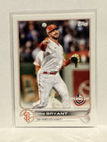 #10 Kris Bryant San Francisco Giants 2022 Topps Opening Day Baseball Card