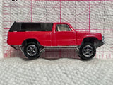 Red Pizza Pick Up Truck Unbranded  Diecast Car