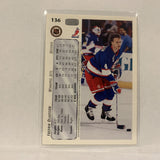 #136 Fredrik Olausson Winnipeg Jets   1992-93 Upper Deck Hockey Card A2N