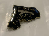 Tallahassee Beach Miami Florida Lapel Hat Pin DA
