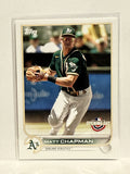 #92 Matt Chapman Oakland Athletics 2022 Topps Opening Day Baseball Card