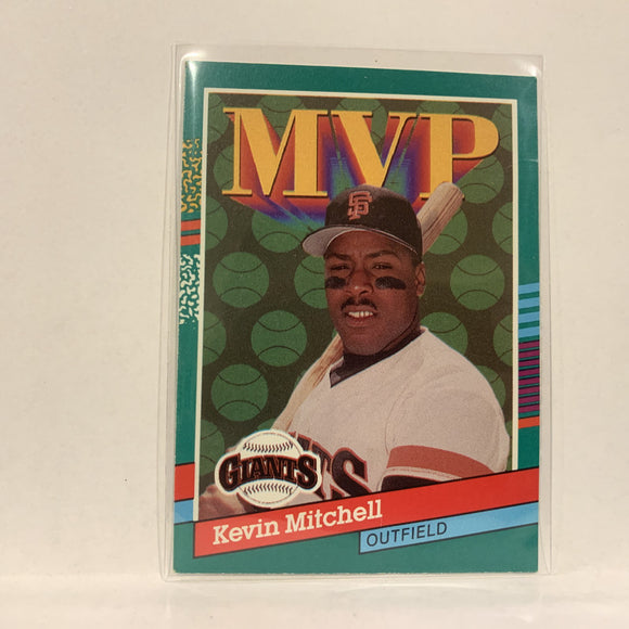 #407 Kevin Mitchell San Francisco Giants   1991 Donruss Baseball Card A2N