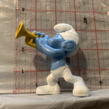 Harmony Smurf peyo 2013 Mcdonalds Smurfs Toy Figure Action Figure AA3