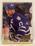 #172 Wendel Clark Quebec Nordiques 1994-95 Fleer Ultra Hockey Card