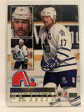 #172 Wendel Clark Quebec Nordiques 1994-95 Fleer Ultra Hockey Card