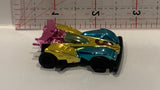 Yellow Blue Racer Unbranded Toy Diecast Car
