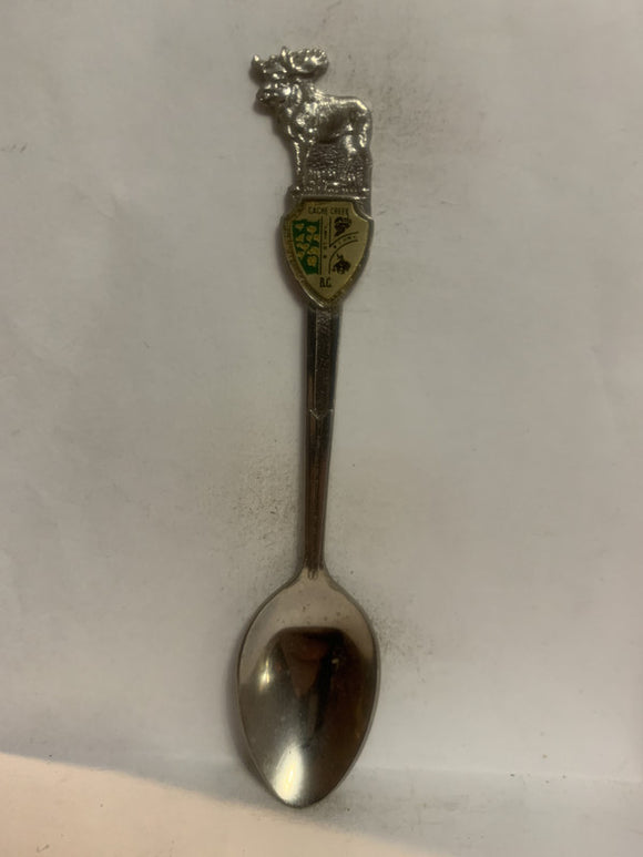 Cache Creek BC Moose Souvenir Spoon