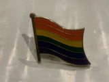 Rainbow Flag Lapel Hat Pin DA
