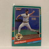 #720 Robert Wayne Kipper Pittsburgh Pirates   1991 Donruss Baseball Card A2N