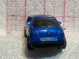 Blue X-Treme Park Skateboard Volkswagen Microbus 2001 Maisto Diecast Car