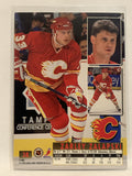 #38 Zarley Zalapski Calgary Flames 1994-95 Fleer Ultra Hockey Card