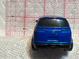 Blue X-Treme Park Skateboard Volkswagen Microbus 2001 Maisto Diecast Car