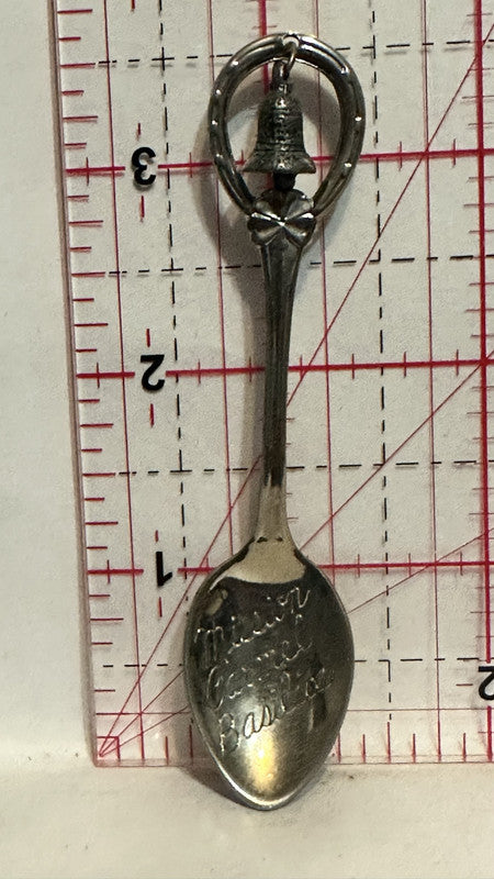 Mission Carmel Basilica Bell Souvenir Spoon
