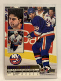 #126 Travis Green New York Rangers 1994-95 Fleer Ultra Hockey Card