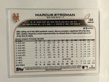 #184 Marcus Stroman New York Mets 2022 Topps Opening Day Baseball Card