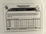 #177 Trevor Story Colorado Rockies 2022 Topps Opening Day Baseball Card