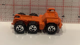 Orange Construction Vehicle Burger King Matchbox Toy Diecast Car