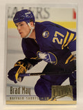#25 Brad May Buffalo Sabres 1994-95 Fleer Ultra Hockey Card