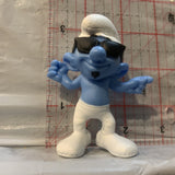 Smooth Smurf peyo 2013 Mcdonalds Smurfs Toy Figure Action Figure AA7