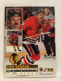 #41 Dirk Graham Chicago Blackhawks 1994-95 Fleer Ultra Hockey Card