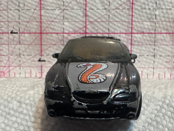 Black Mustang Cobra Matchbox Diecast Car