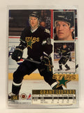 #54 Grant Ledyard Dallas Stars 1994-95 Fleer Ultra Hockey Card