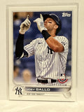 #5 Joey Gallo New York Yankees 2022 Topps Opening Day Baseball Card
