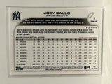 #5 Joey Gallo New York Yankees 2022 Topps Opening Day Baseball Card