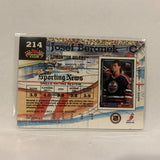 #214 Josef Beranek Edmonton Oilers   1992-93 Topps Stadium Club Hockey Card A2O