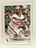 #120 Carlos Rodon Chicago White Sox 2022 Topps Opening Day Baseball Card