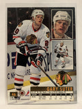 #46 Gary Suter Chicago Blackhawks 1994-95 Fleer Ultra Hockey Card