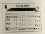 #120 Carlos Rodon Chicago White Sox 2022 Topps Opening Day Baseball Card
