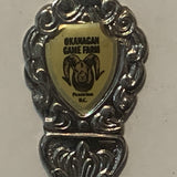 Okanagan Game Farm Penticton BC Bighorn Sheep collectable Souvenir Spoon PI
