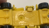 Yellow Oshkosh Cement Mixer Hot Wheels Toy Diecast Car