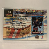 #73 Brian Leetch New York Rangers   1989-90 Topps Stadium Club Hockey Card A2O