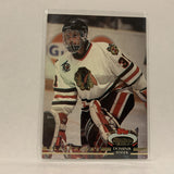 #107 Dominik Hasek Chicago Blackhawks   1992-93 Topps Stadium Club Hockey Card A2O