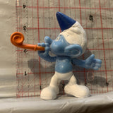 Party Planner Smurf peyo 2013 Mcdonalds Smurfs Toy Figure Action Figure AA11