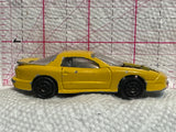 Yellow Pontiac Firebird #212 1/63 Majorette Diecast Car