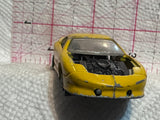 Yellow Pontiac Firebird #212 1/63 Majorette Diecast Car
