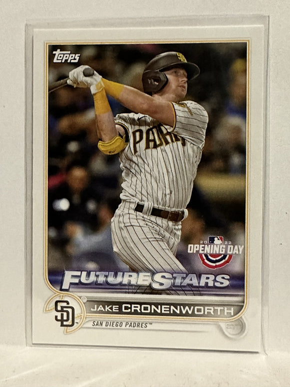 #7 Jake Croneworth Future Stars San Francisco Giants 2022 Topps Opening Day Baseball Card