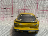 Yellow Pontiac Firebird #212 1/63 Majorette Diecast Car