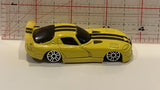 Yellow 1998 Dodge Viper GT2 Maisto Toy Diecast Car