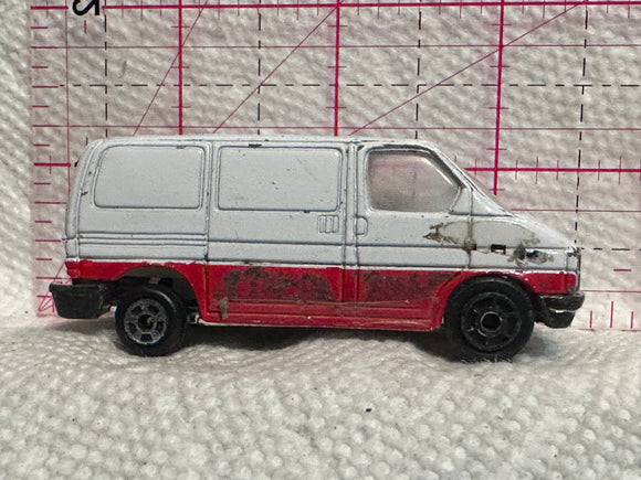 White Van 28th Anniversary Hurricane Racing Team Unbranded  Diecast Car